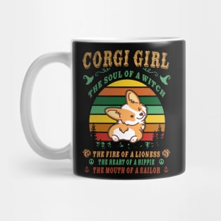 Corgi Girl - Witch - Lioness - Hippie - Sailor (103) Mug